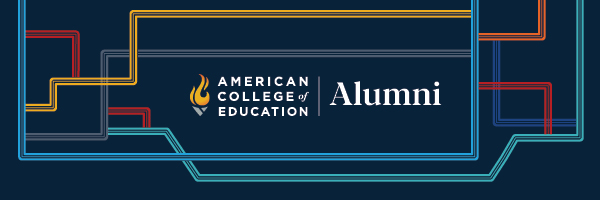 American College of Education Alumni graphic