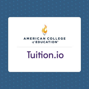 tuition.io and american college of education partnership