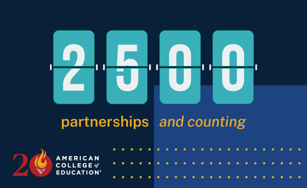 2500 partnerships and counting