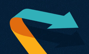 Graphic of an arrow