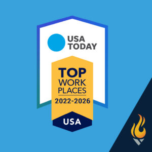 USA Today's Top Places to Work At Award Logo